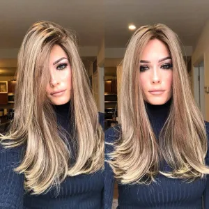 Medium long blond