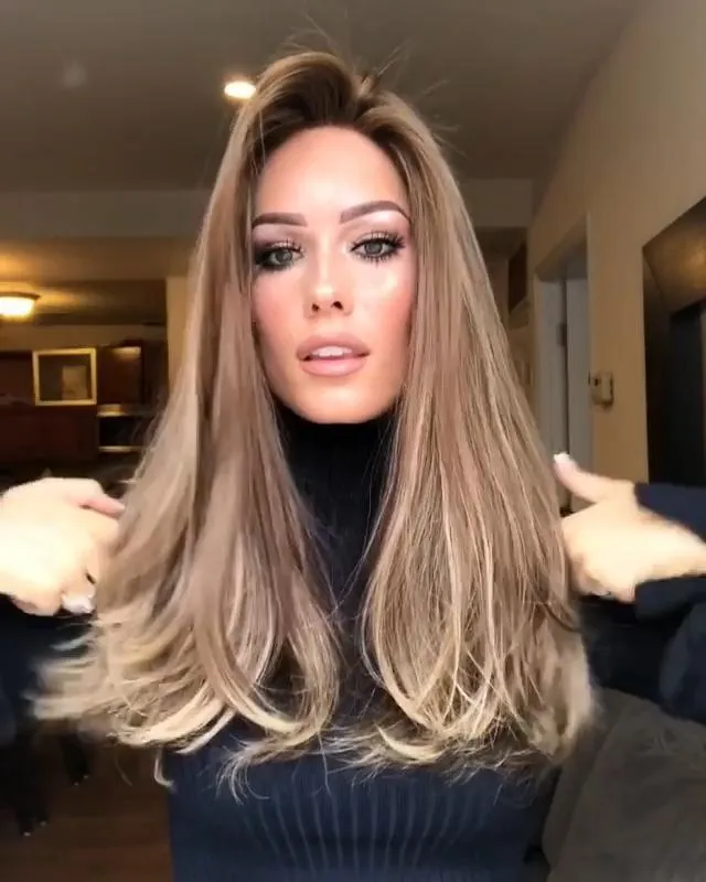 Medium long blond