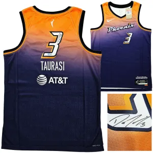 MERCURY DIANA TAURASI AUTOGRAPHED PURPLE NIKE JERSEY L BECKETT QR 214838