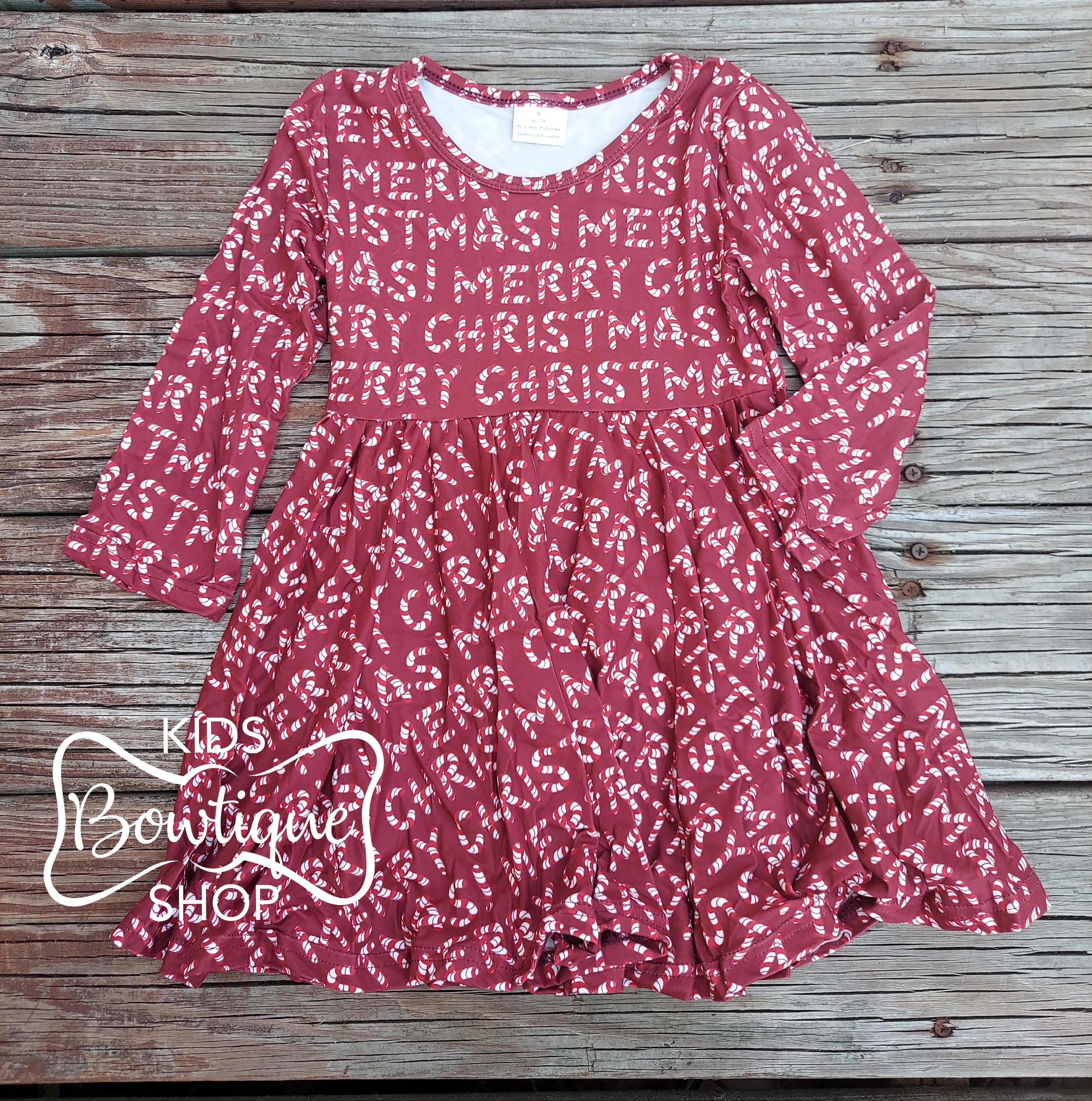 Merry Christmas Twirl Dress