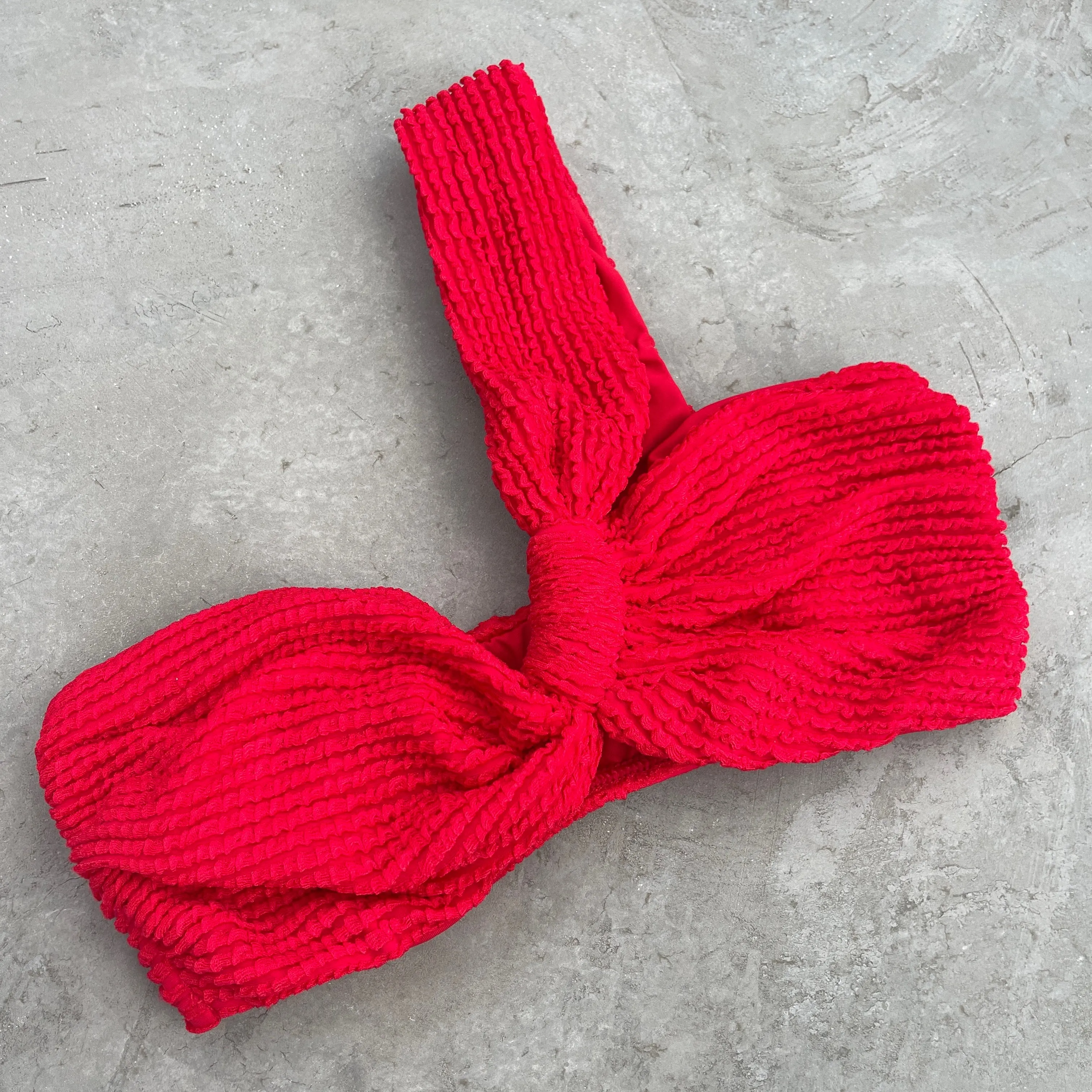 Mexican Chili Textured Greek Bikini Top