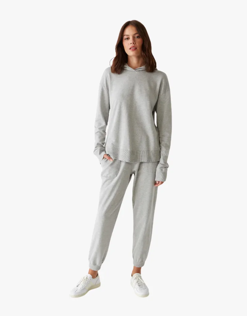 Michael Stars Eden Jogger in Heather Grey
