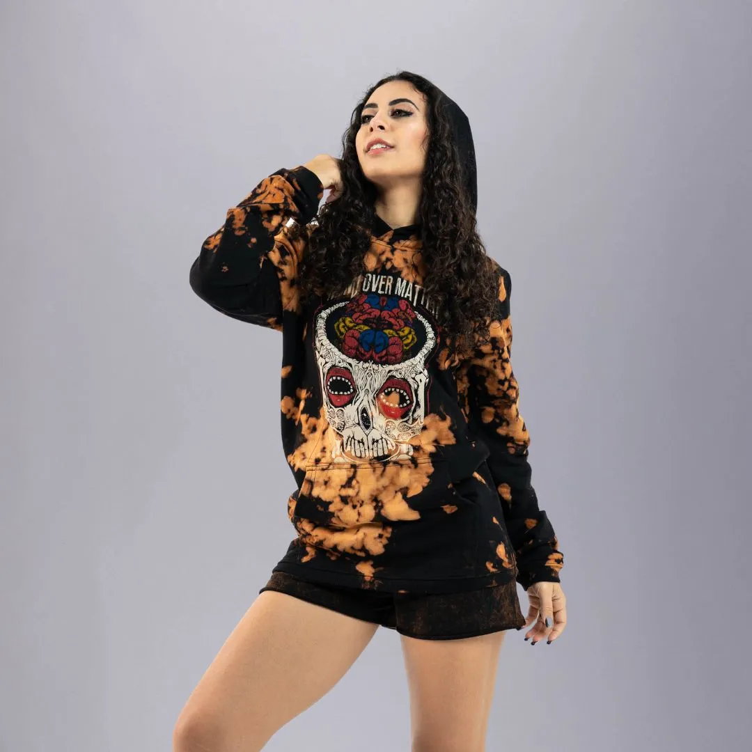 MIND OVER MATTER TIE DYE HOODIE