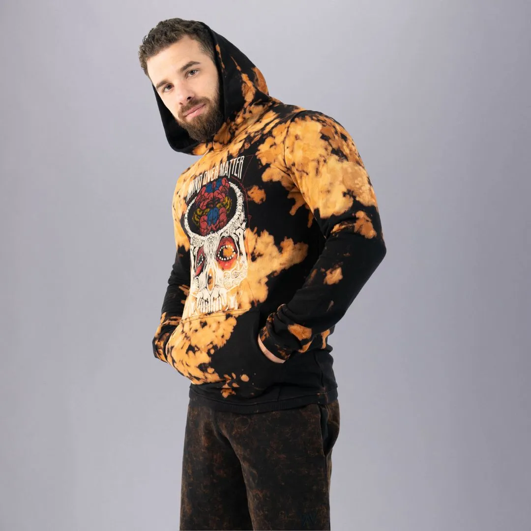 MIND OVER MATTER TIE DYE HOODIE