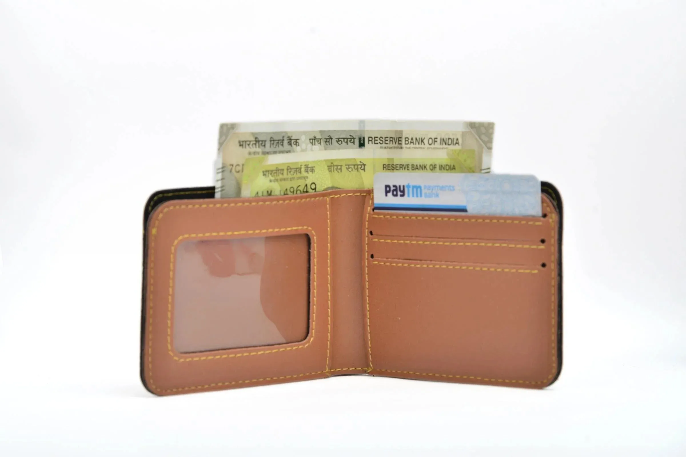 MInimal clutch   Men's Wallet (Couple Gift 2) - Tan