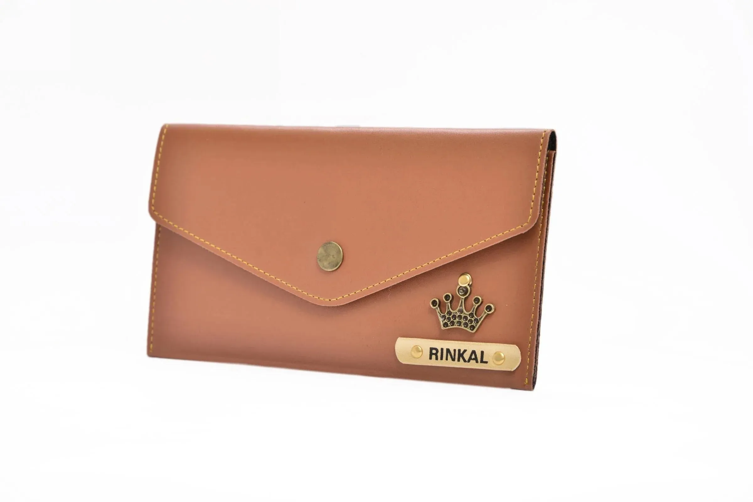 MInimal clutch   Men's Wallet (Couple Gift 2) - Tan