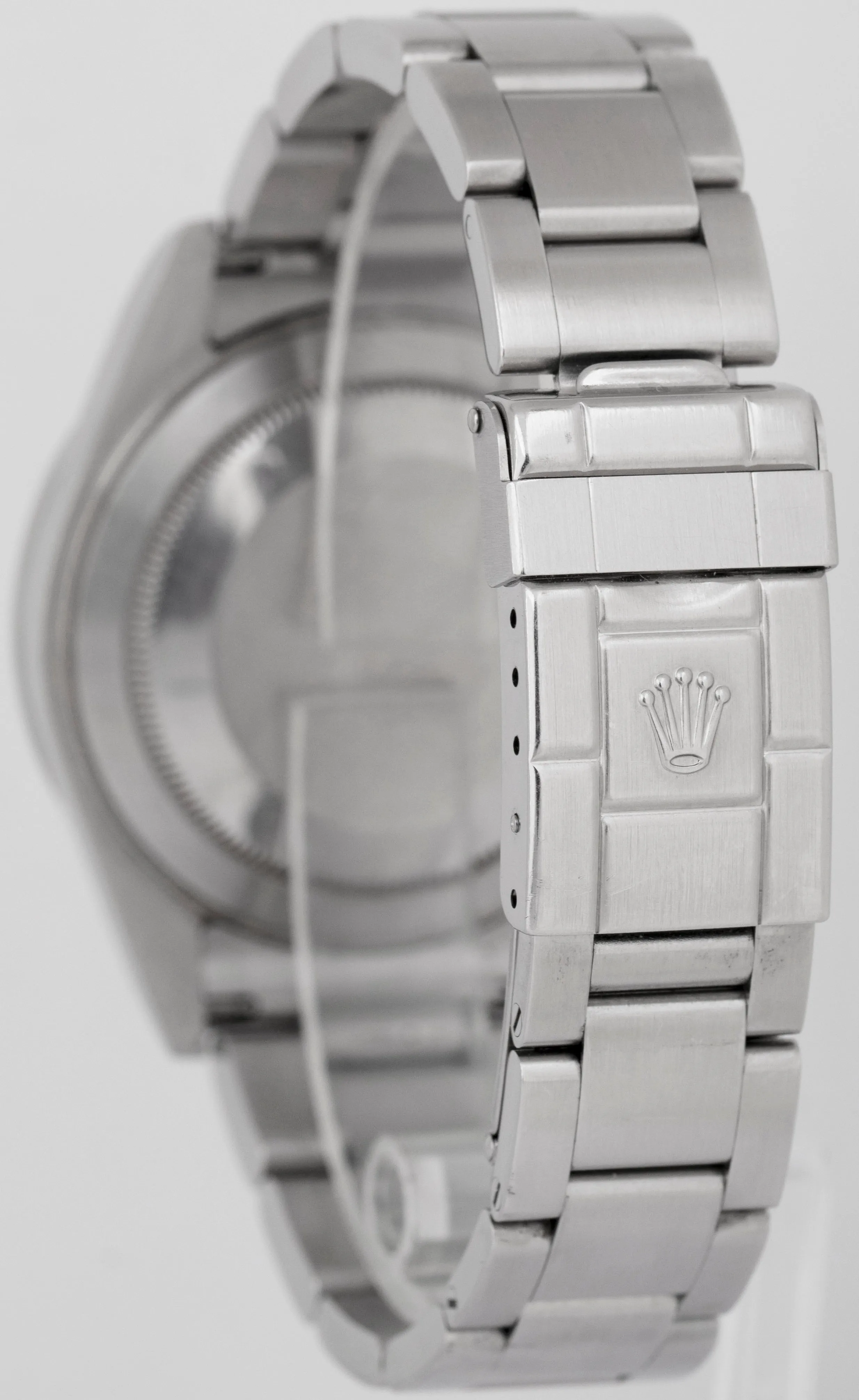 MINT PAPERS Rolex Explorer II White 40mm Steel NO-HOLES CASE Watch 16570 BOX