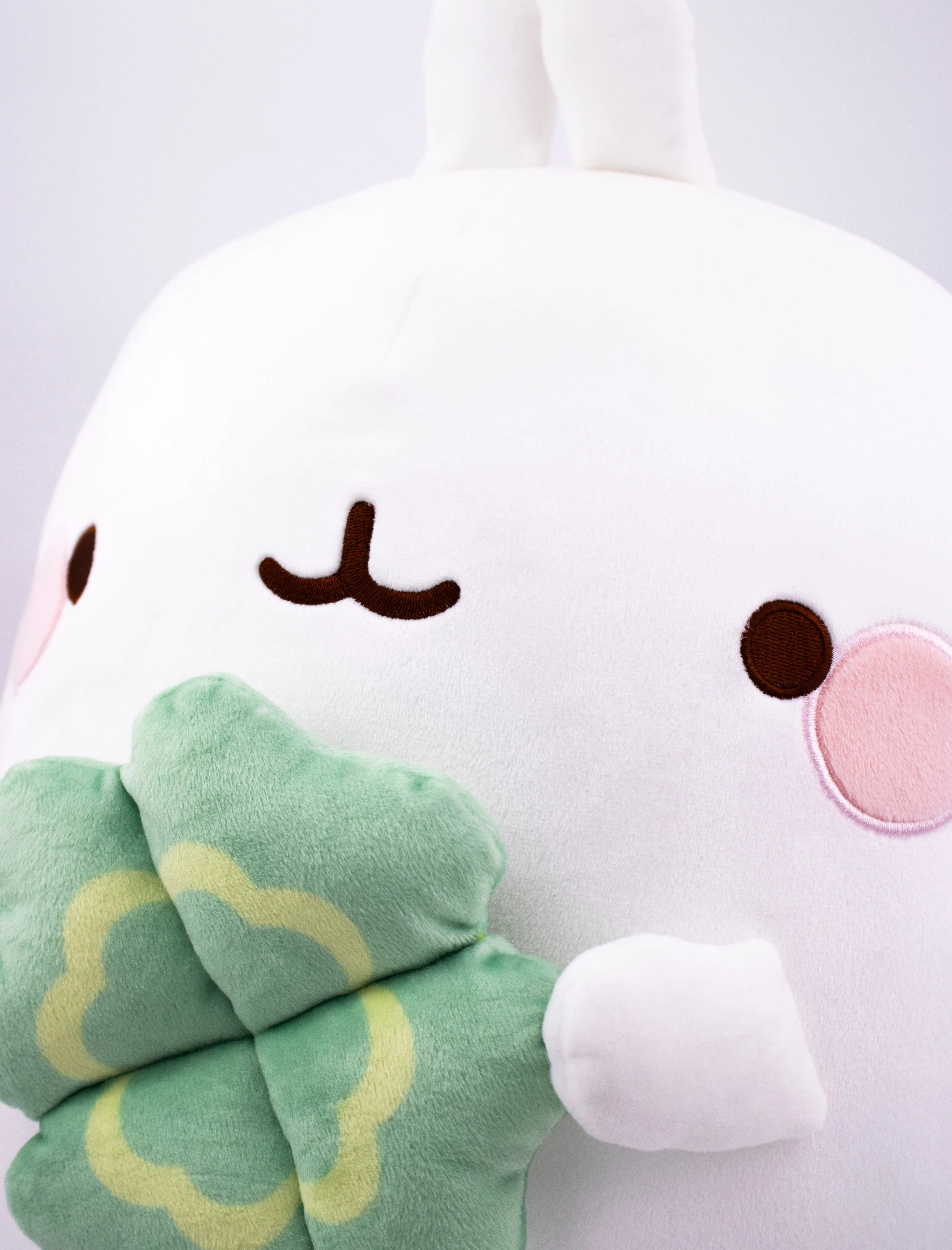 Molang Plush Cloverleaf 48cm
