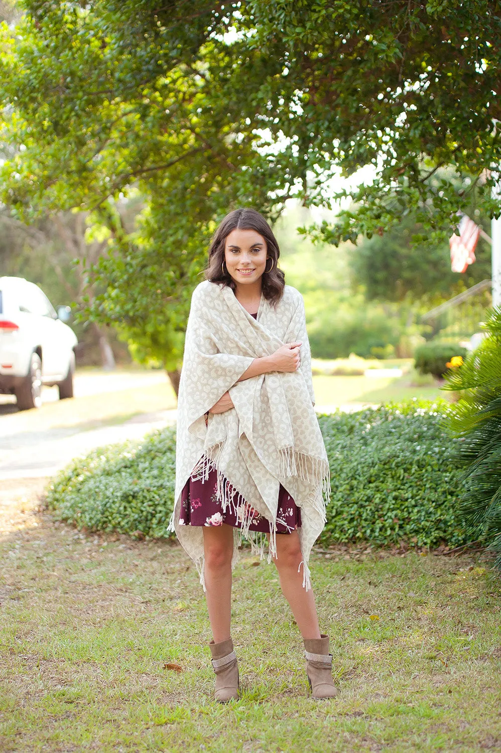 Monogram Shawl