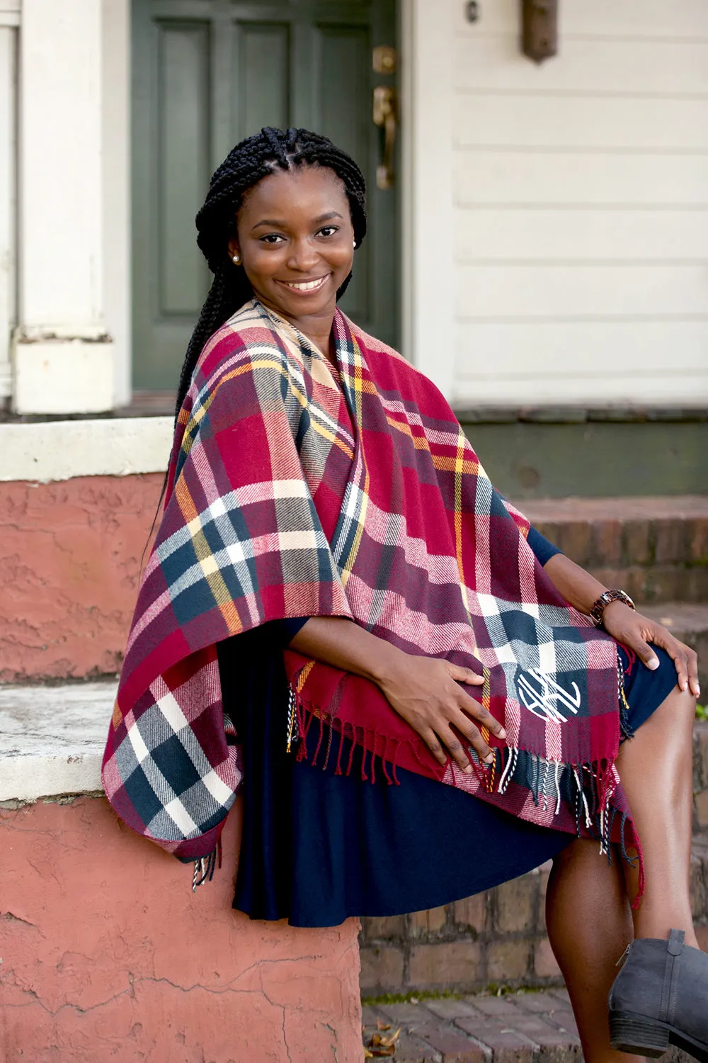 Monogram Shawl