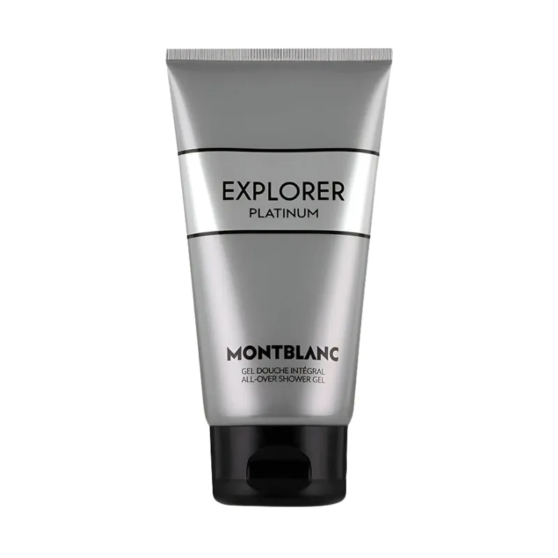 Mont Blanc Explorer Platinum For Men All Over Shower Gel 100ml