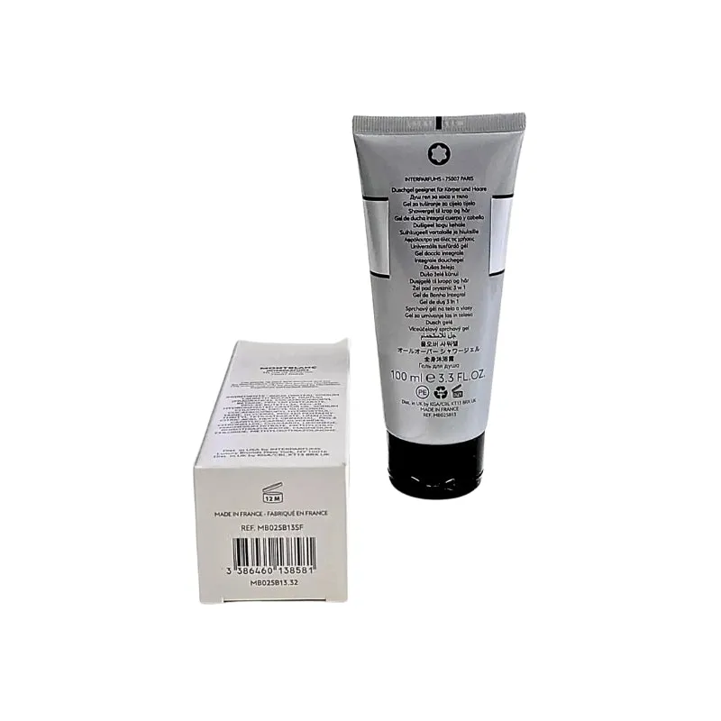 Mont Blanc Explorer Platinum For Men All Over Shower Gel 100ml