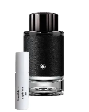 Montblanc Explorer sample vial