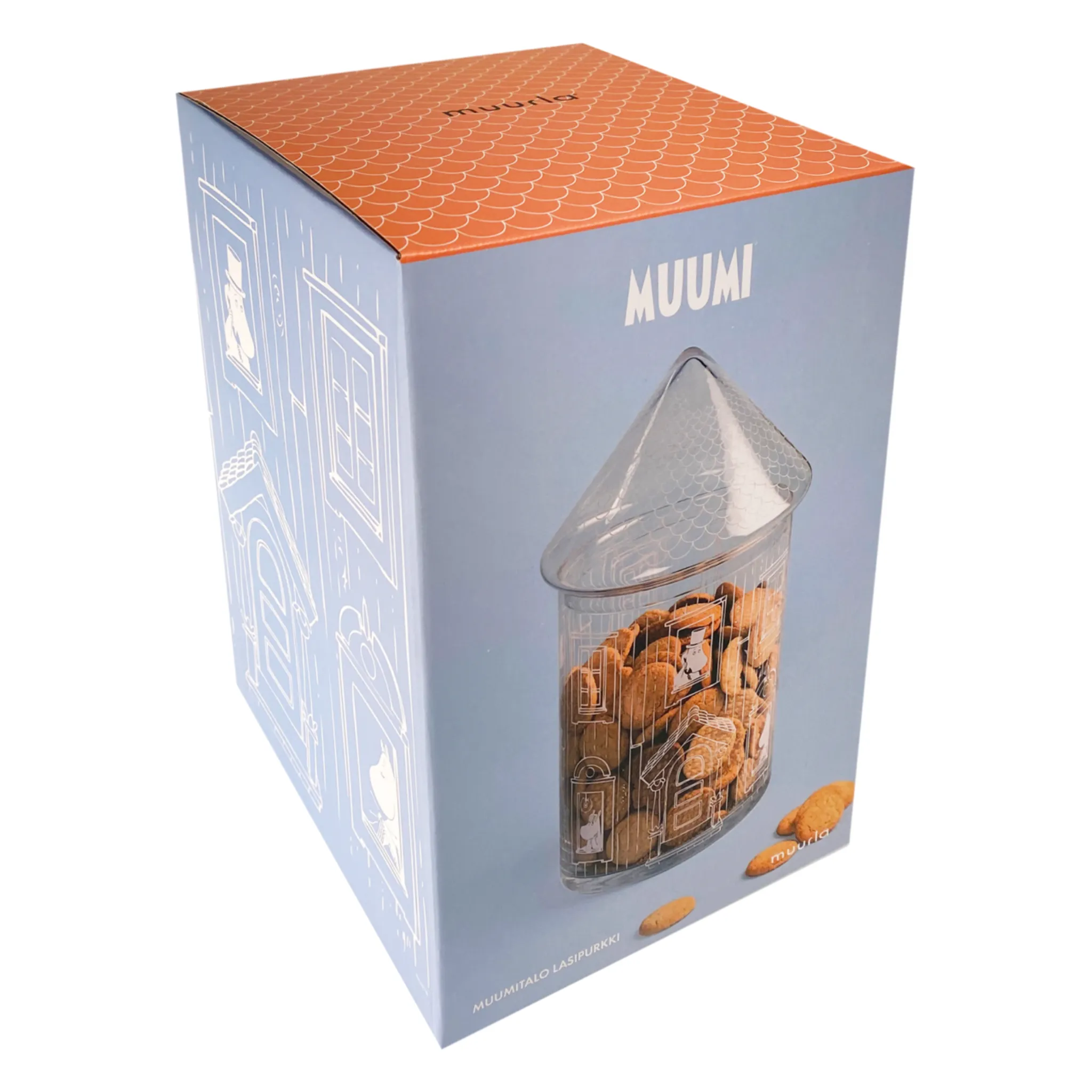 Moomin Glass Jar - Moominhouse