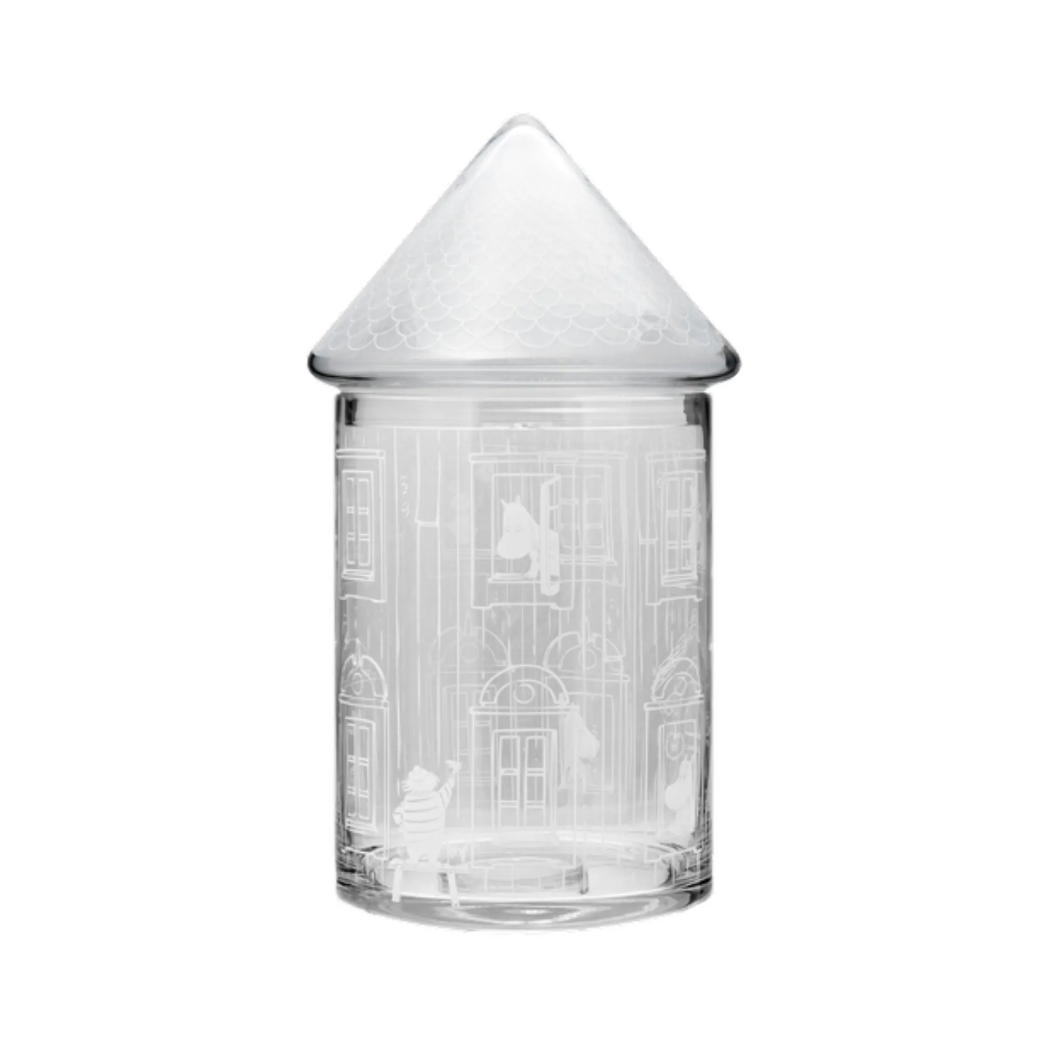 Moomin Glass Jar - Moominhouse