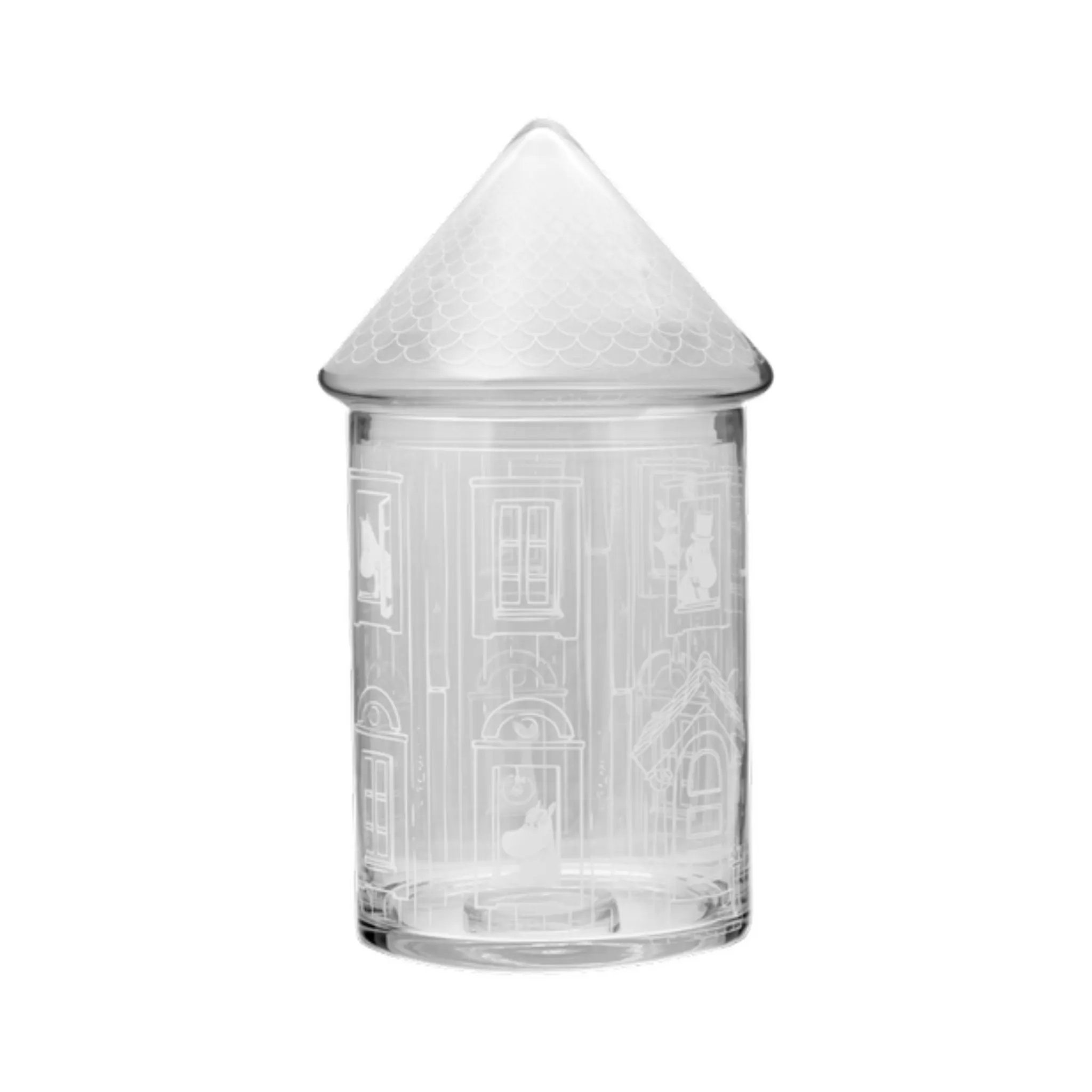 Moomin Glass Jar - Moominhouse