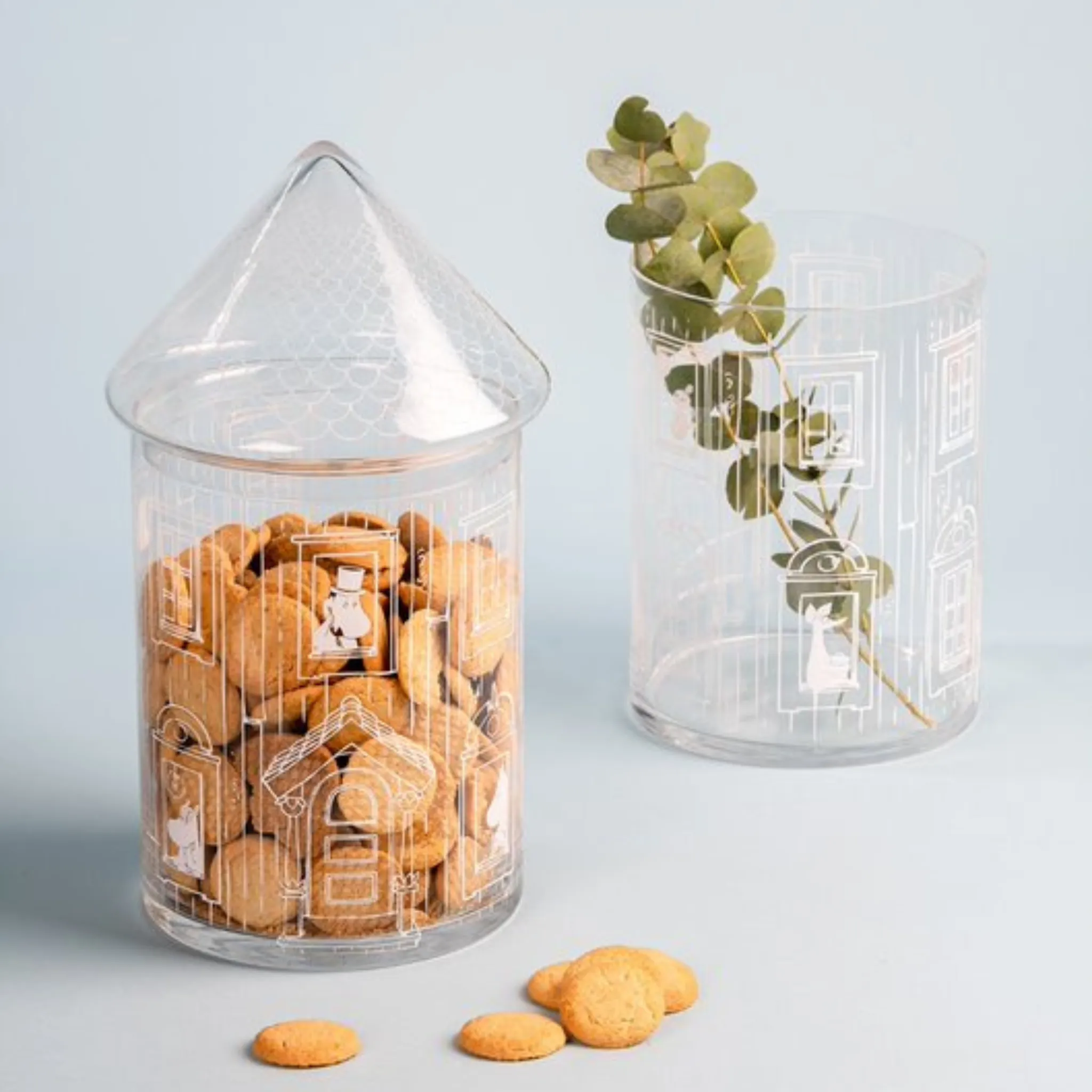Moomin Glass Jar - Moominhouse