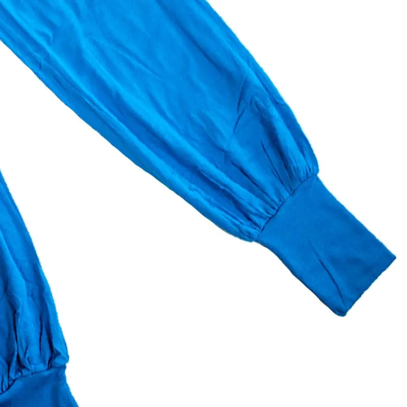 More Than A Fling by DUNS Adult Baggy Pants - Blue (Generous Sizing)
