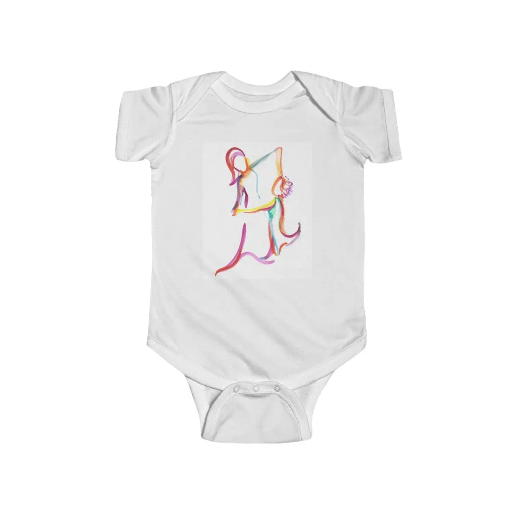 Mother daughter dance Infant Bodysuit