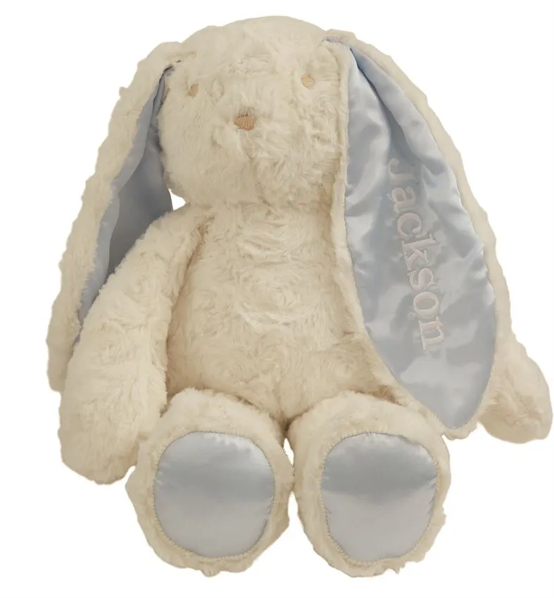 Mud Pie Plush Minky Bunny - Blue
