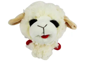 Multipet Lamb Chop Knobby Noggins Plush Dog Toy 5"