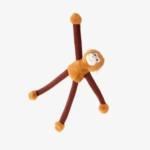 NANDOG Bungee Sheep Plush Dog Toy - Brown