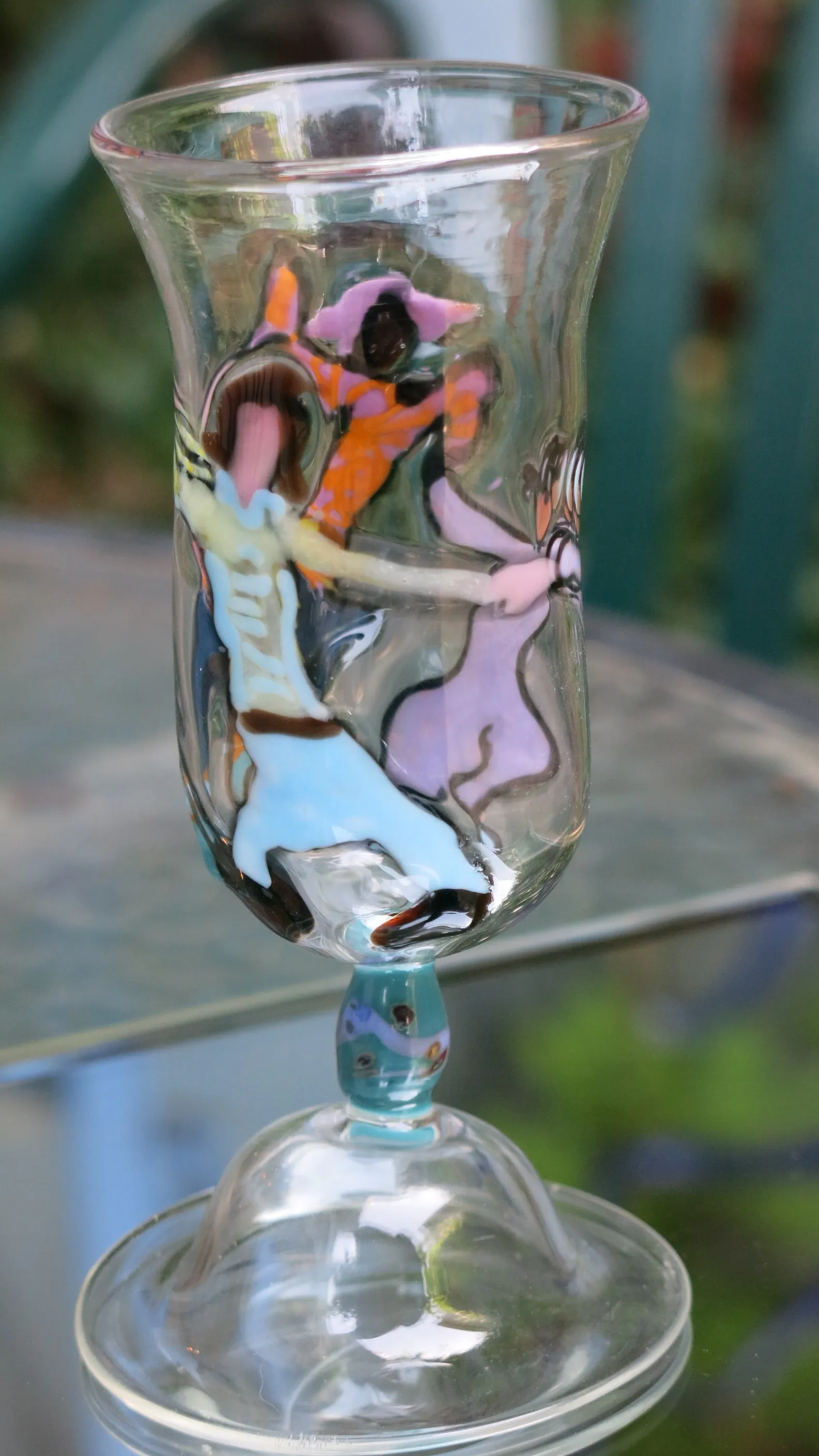 NEW!! Circle Dance 'Flute' Goblet