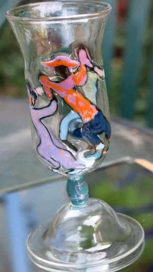 NEW!! Circle Dance 'Flute' Goblet