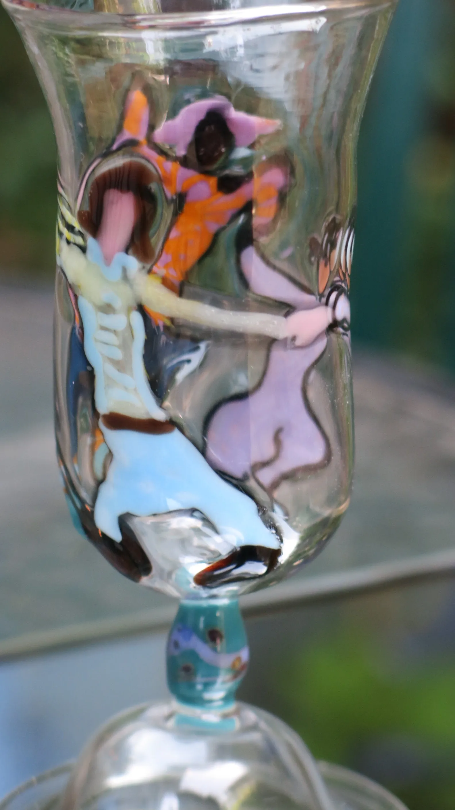 NEW!! Circle Dance 'Flute' Goblet