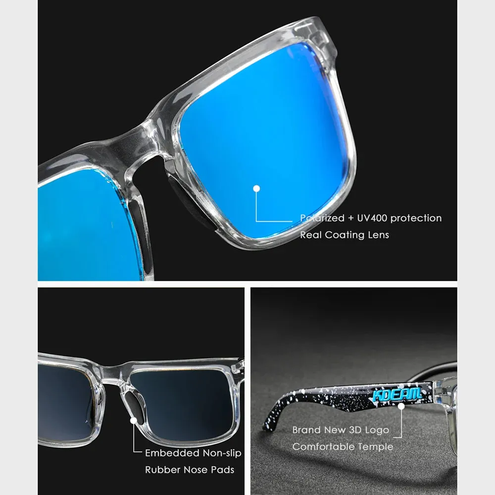 New KDEAM Coastal Explorer Sunglasses