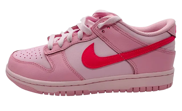 NIKE DUNK LOW TRIPLE PINK GS