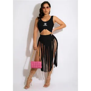 No Hassle Just Tassle 2 Piece
