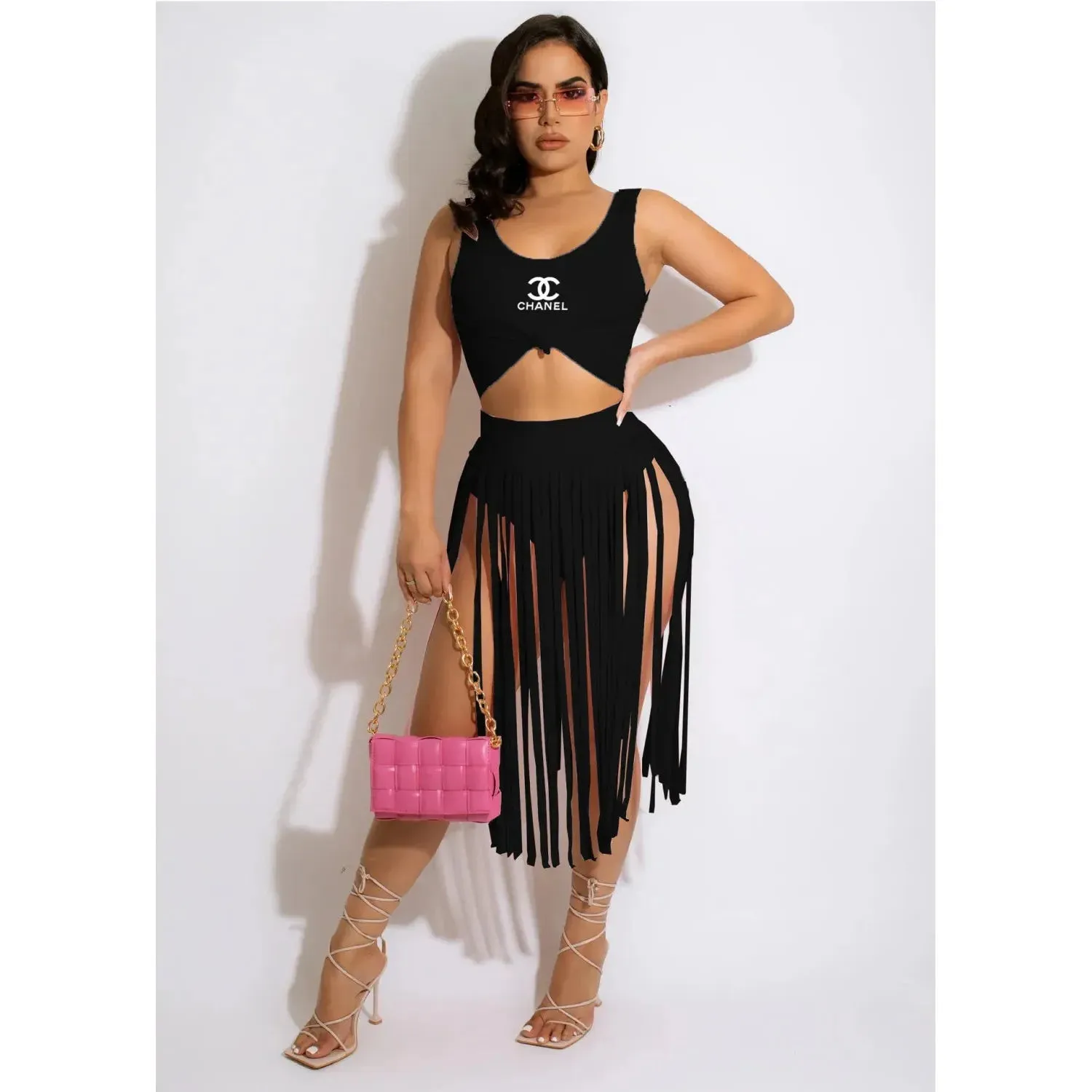 No Hassle Just Tassle 2 Piece