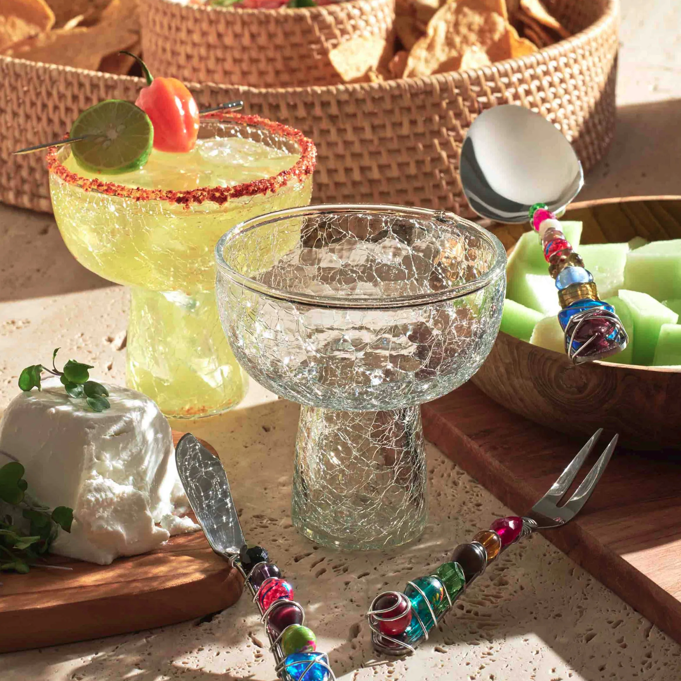 NORWELL STEMLESS MARGARITA GLASS
