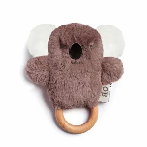 O.B Designs Kobe Koala Rattle & Teething Ring