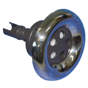 Obsolete - Mini Hurricane Spa Jet Pulse - Charcoal & Stainless Steel - 75mm