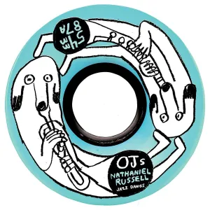 OJ's Wheels Nathaniel Russel Jazz Dawgs Keyframes 87A 54mm