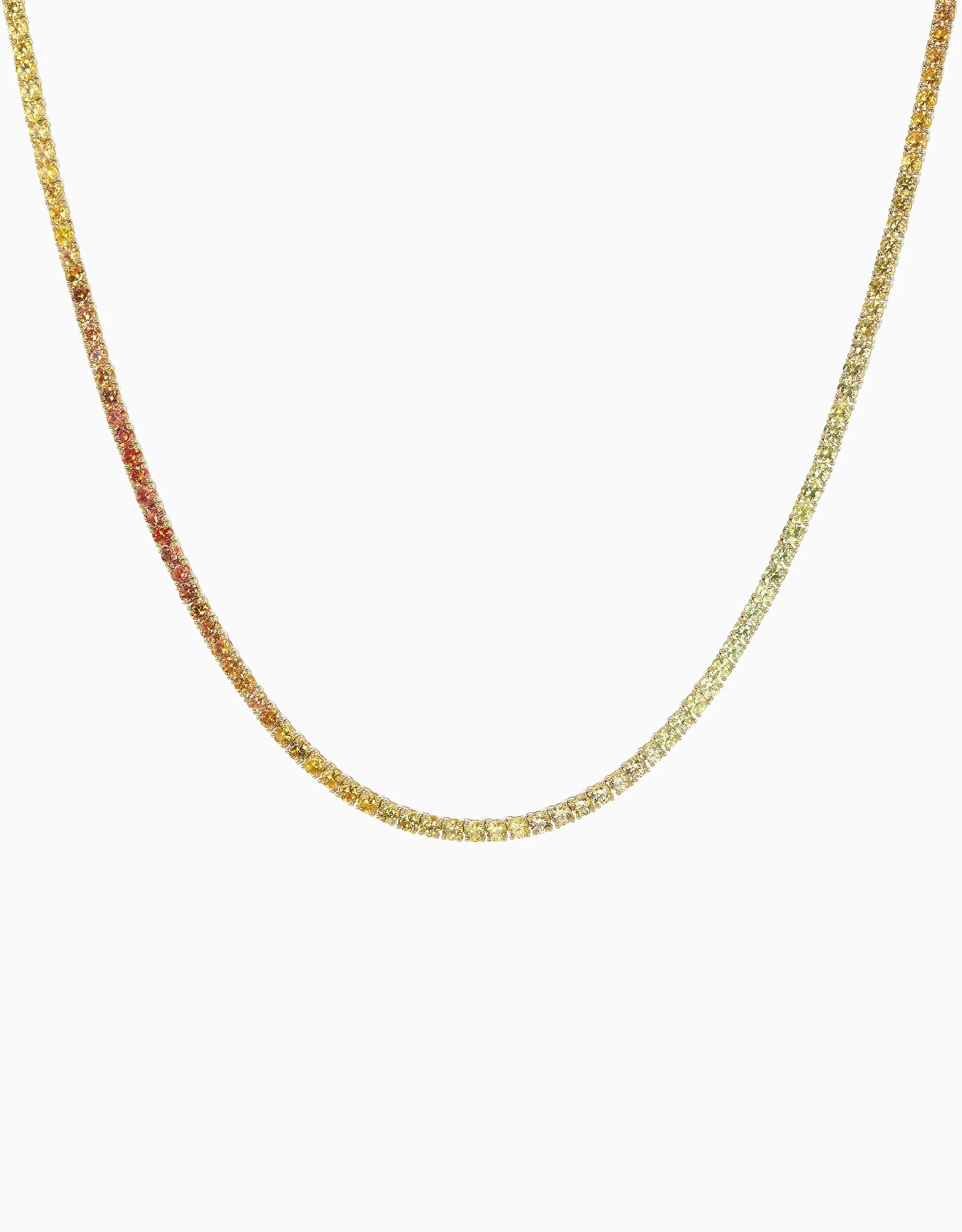 Ombre Tennis Necklace (EXCLUSIVE)
