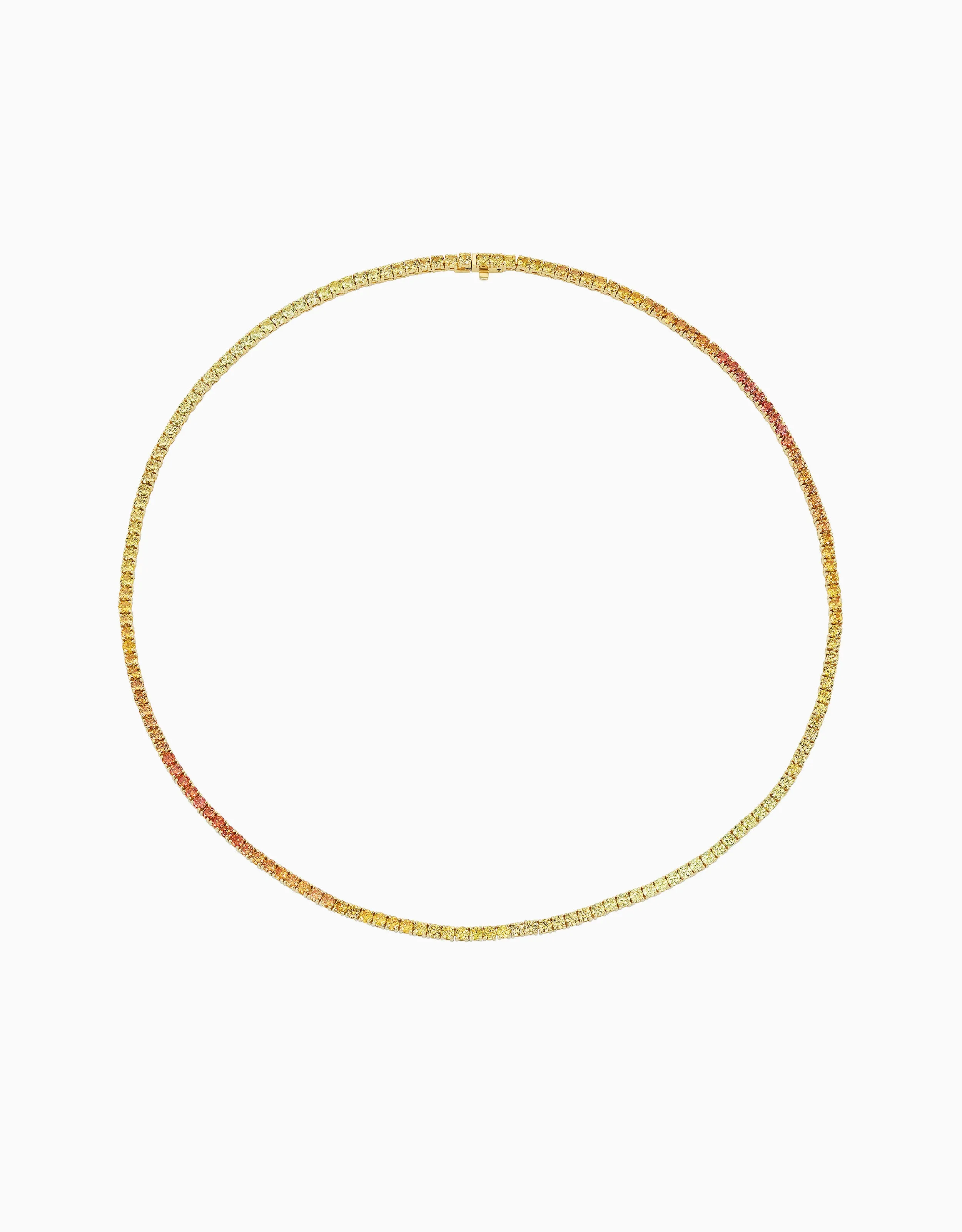 Ombre Tennis Necklace (EXCLUSIVE)