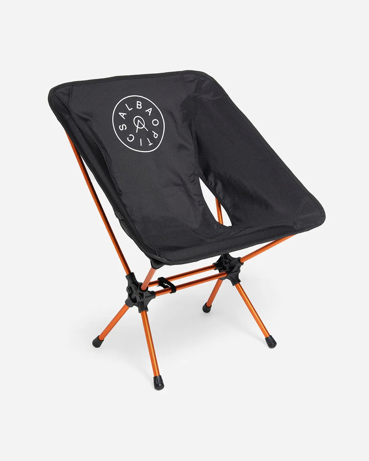 Outdoor Chair - Black / Orange