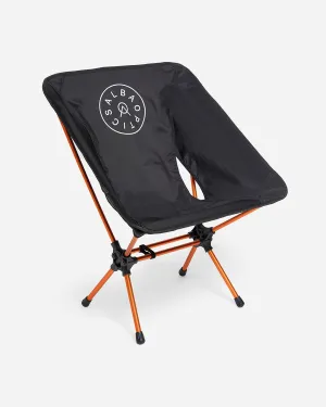 Outdoor Chair - Black / Orange