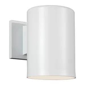 Outdoor Cylinders White 1 Light