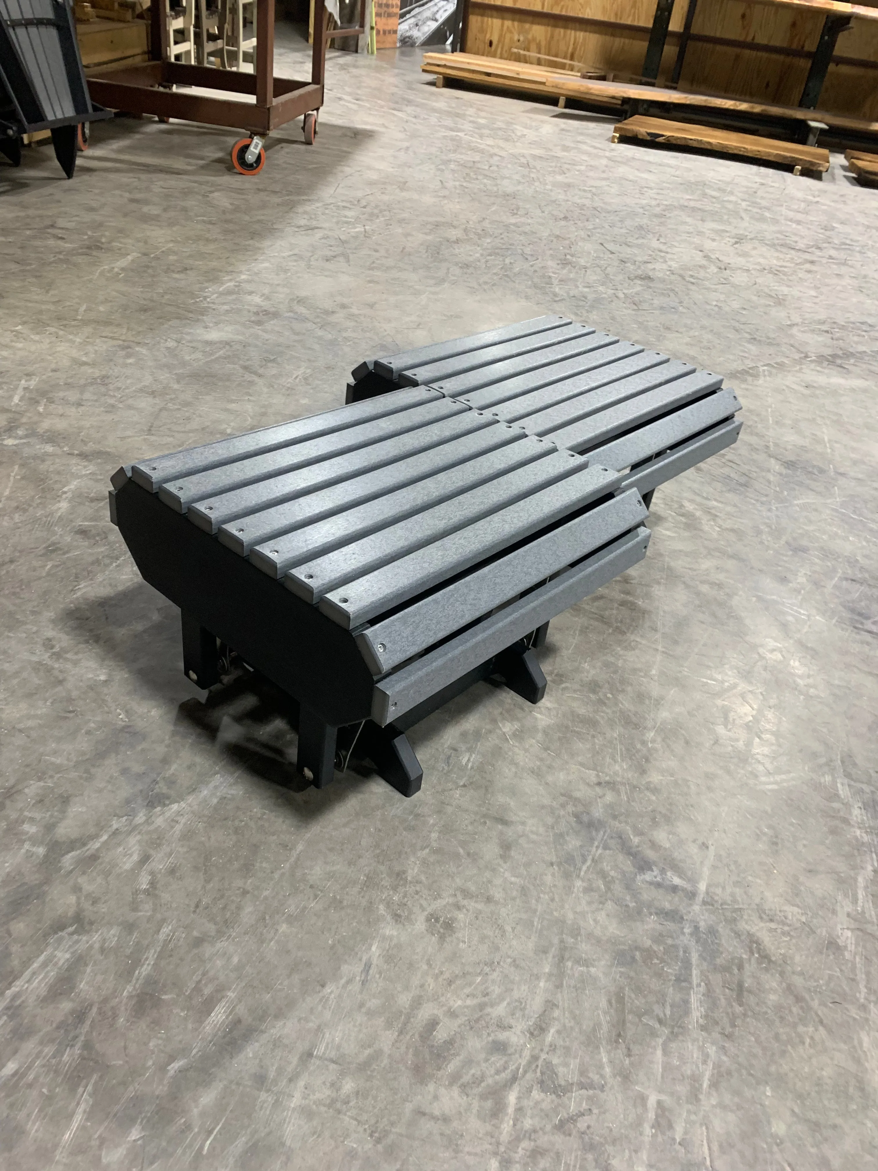 Outdoor Gliding Ottomans