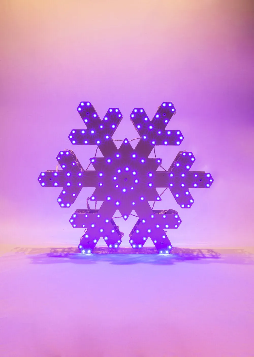 Outdoor LED Lighted Snowflake
