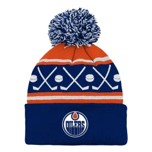 Outer Stuff NHL Face Off Toddler Toque - Edmonton Oilers