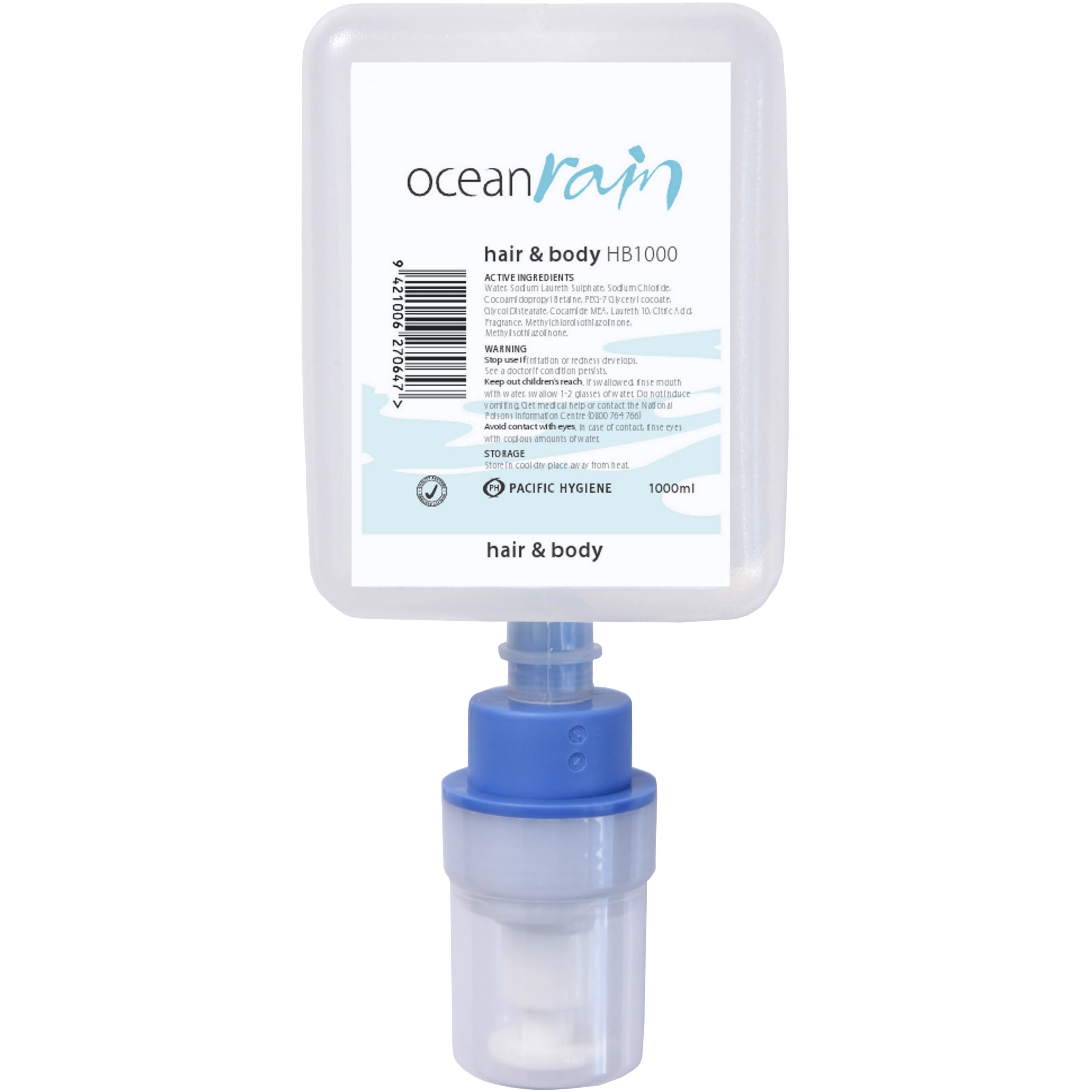 Pacific Ocean Rain Hair & Body Soap Refill