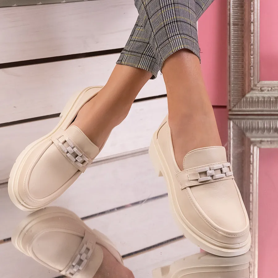 Pantofi casual Estonia - Beige
