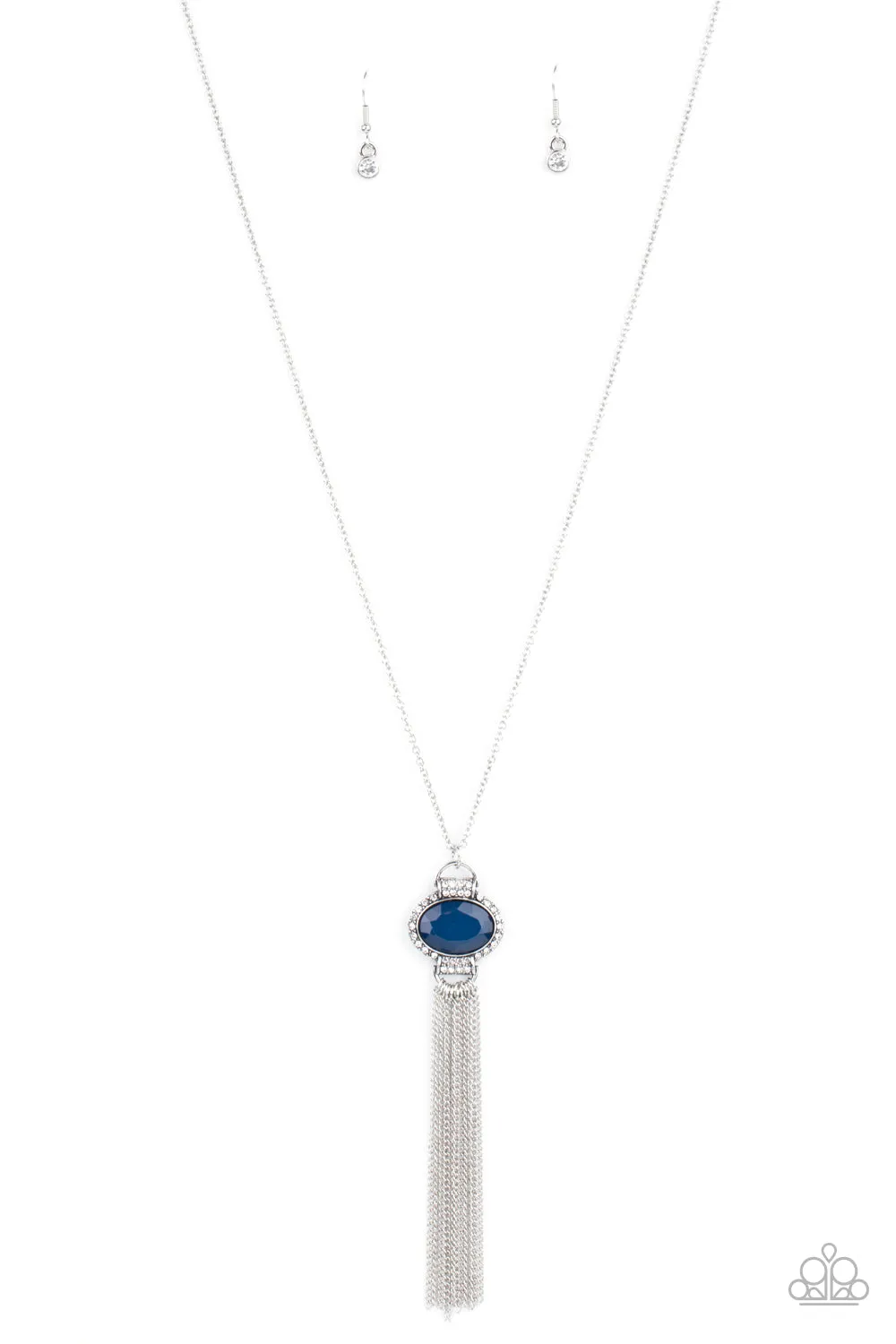 Paparazzi - What GLOWS Up - Blue Necklace