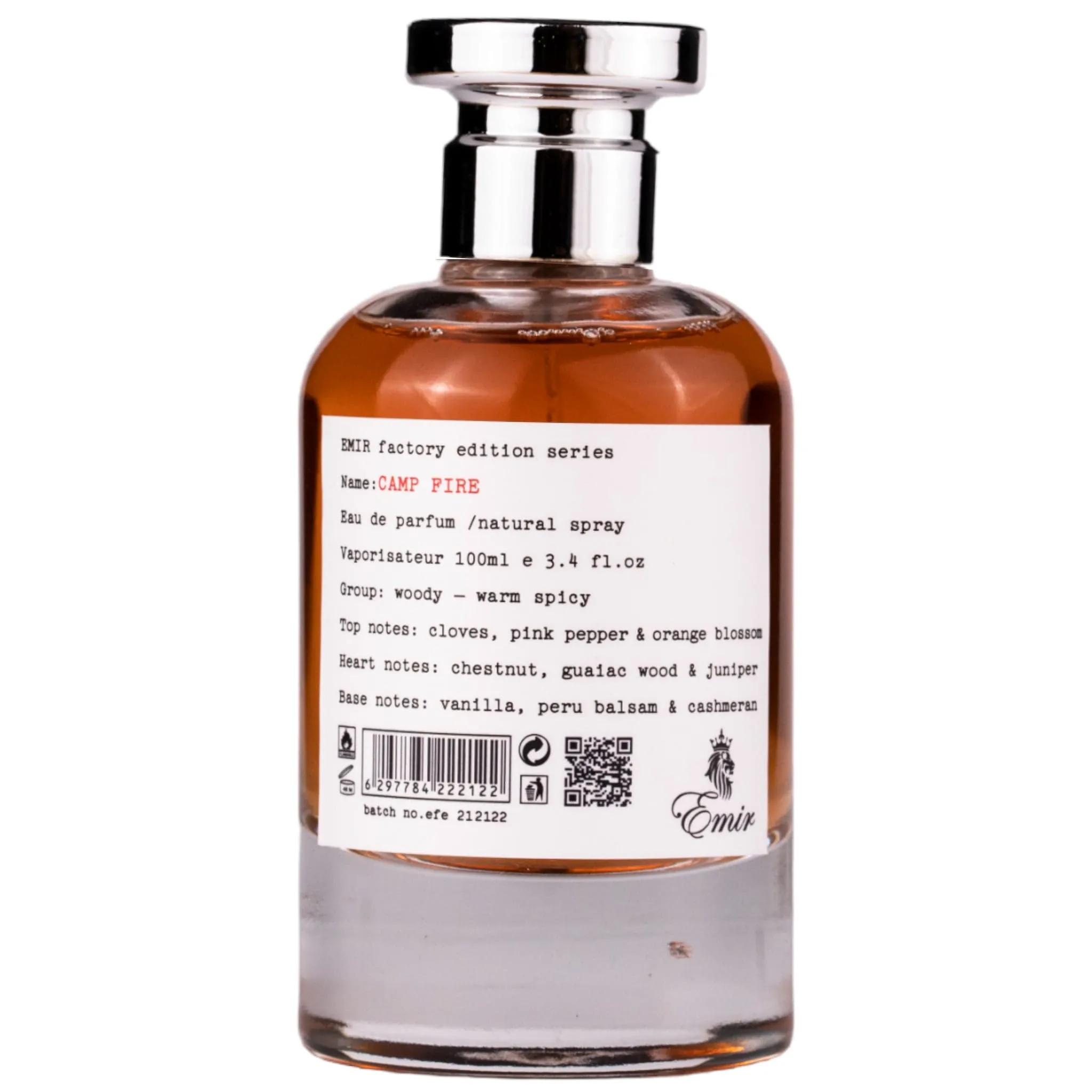 Paris Corner Emir Camp Fire Perfume For Unisex EDP 100ml