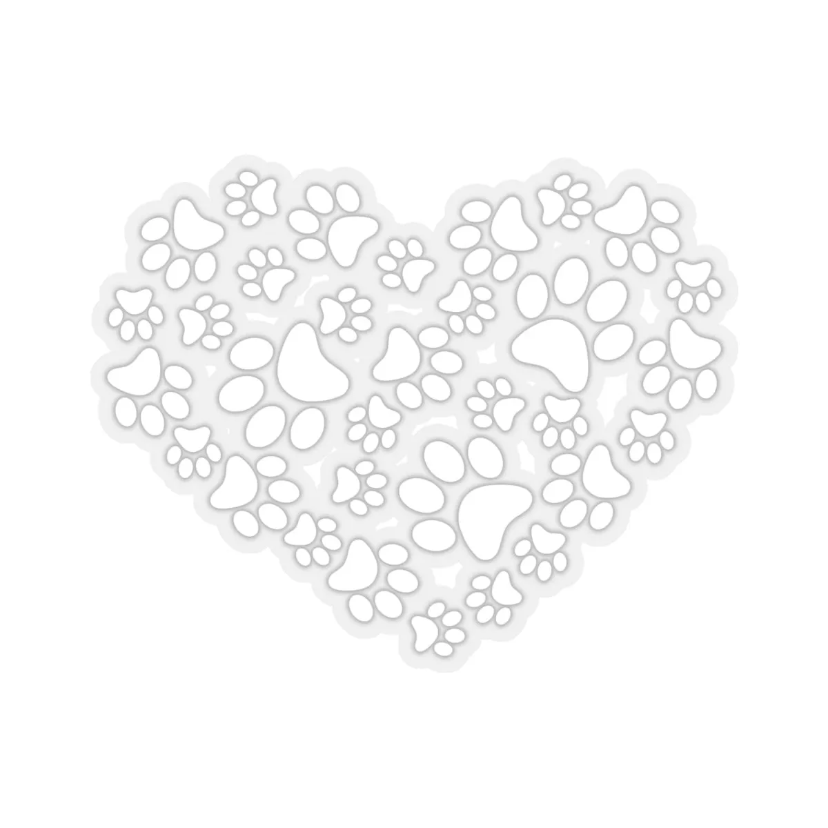 Paw Heart - Premium Sticker